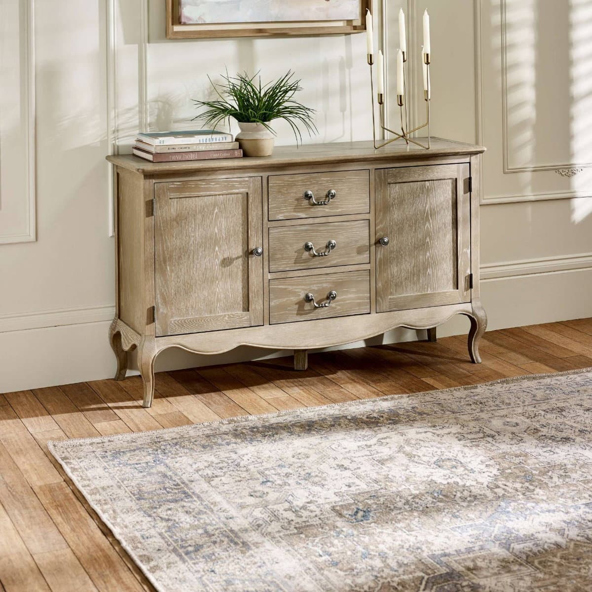 Camille French Style 2 Door 2 Drawer Sideboard