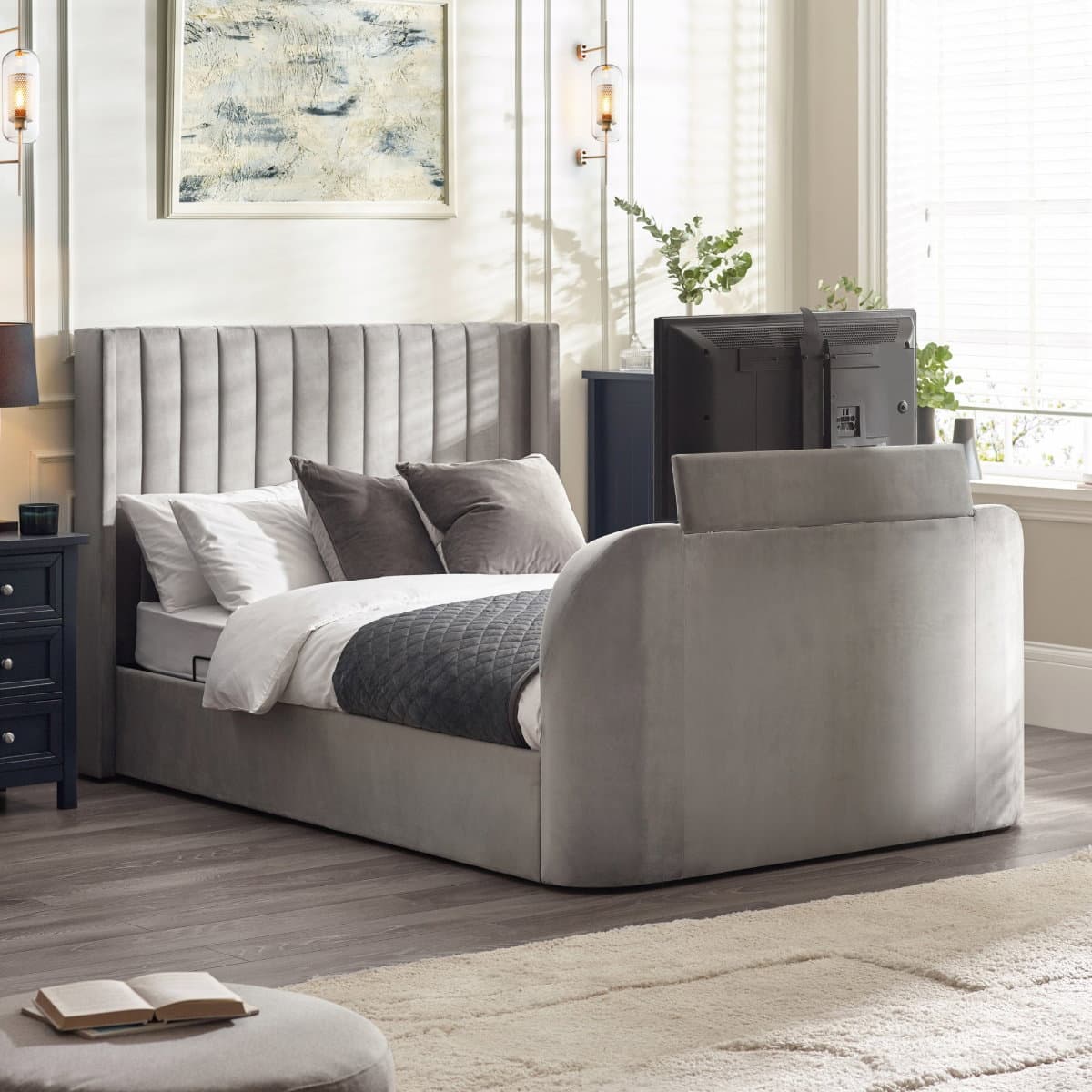 Clara Side Lift Ottoman TV Bed