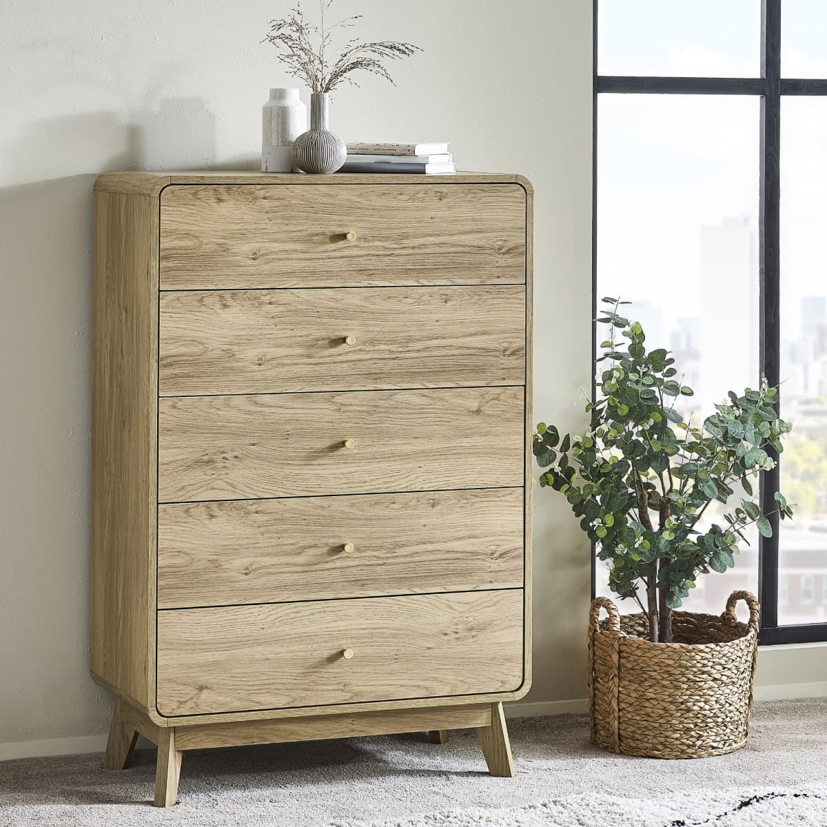 Ingrid 5 Drawer Chest