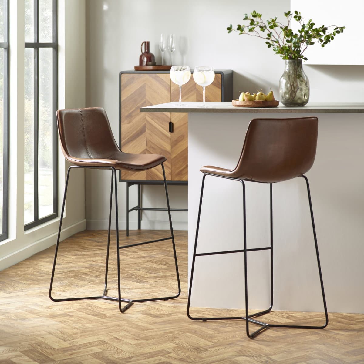 Set of 2 Joren Bar Stools