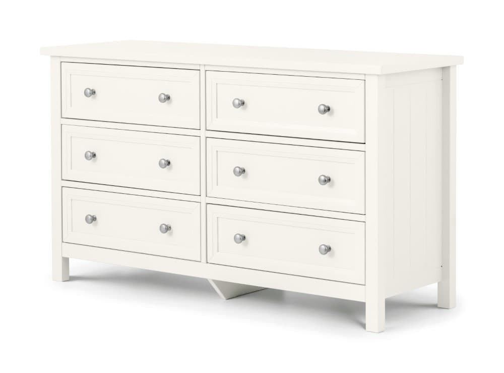Maine 6 Drawer Wide Chest
