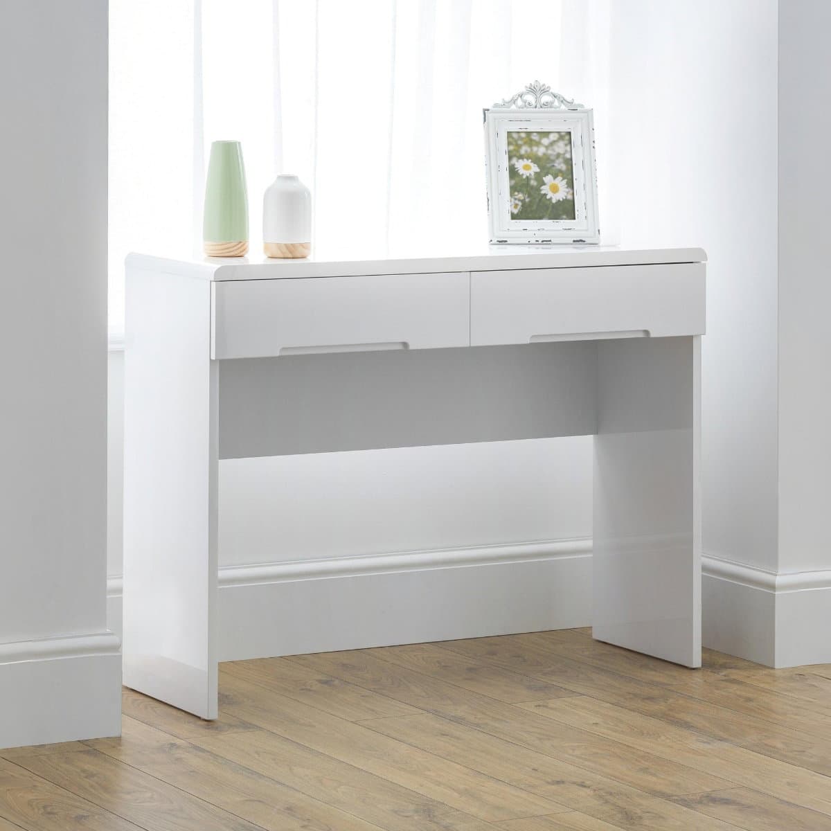 Manhattan Dressing Table With 2 Drawers