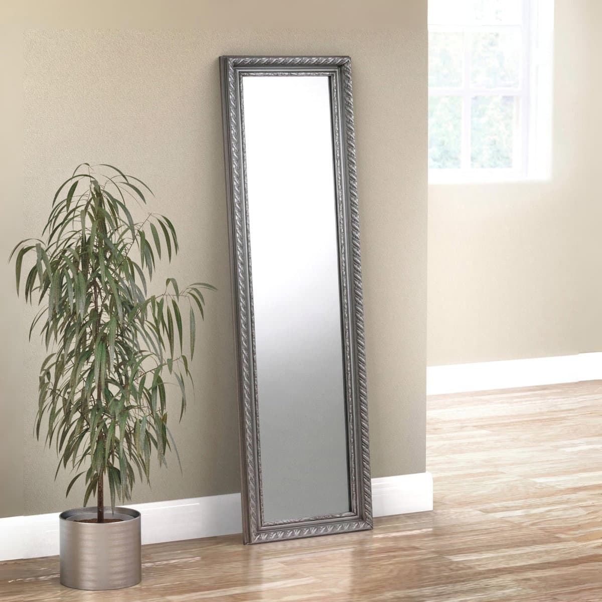 Allegro Pewter Dress Mirror