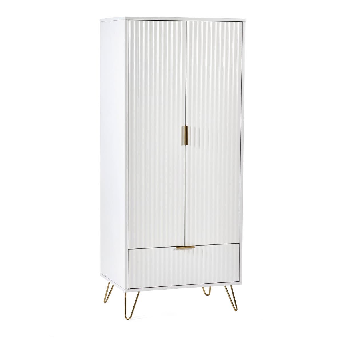 Murano 2 Door 1 Drawer Wardrobe