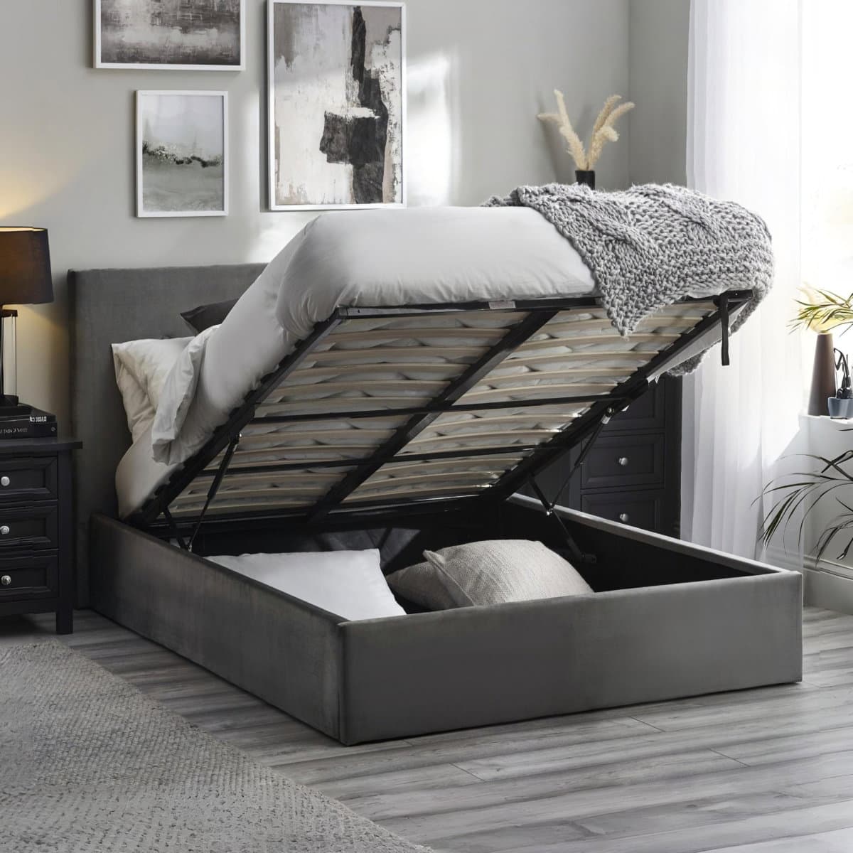 Shoreditch Lift-Up Storage Bed