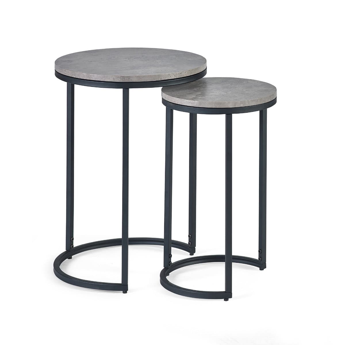 Staten Round Nesting Side Tables