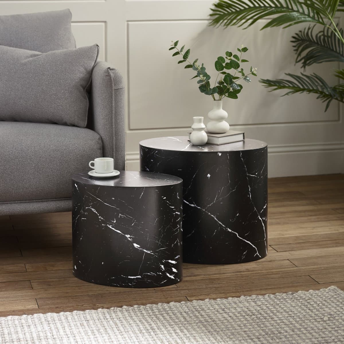 Toba Oval Nest of Tables
