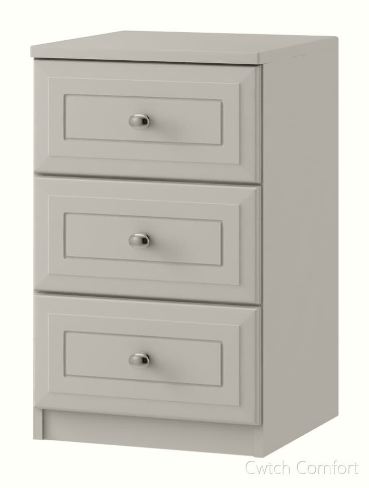Ravello 3 Drawer Bedside